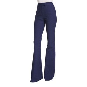 Dvf Diane Von Furstenberg Nicola Midnight Blue Wide Leg Pants Size 14